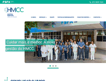 Tablet Screenshot of hospitalcarloschagas.com.br